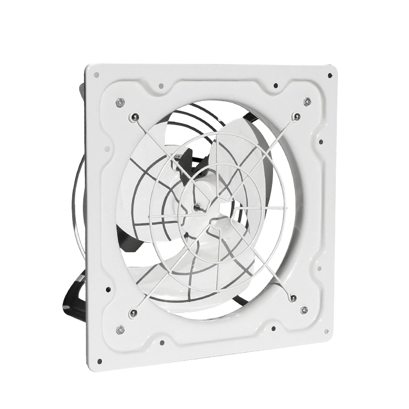 Kvadratni čelični ventilator ispuha, metalni zidni ispušni ventilator